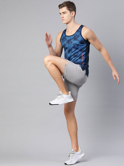 Alcis Men Printed Dry Tech Slim Fit T-shirt