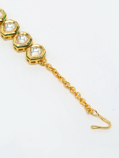 Kundan Maang Tikka - Ruby Raang