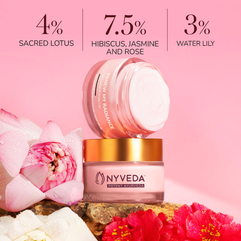 Nyveda Renew My Radiance Day Cream with SPF 30 for Pigmentation - 50 gms