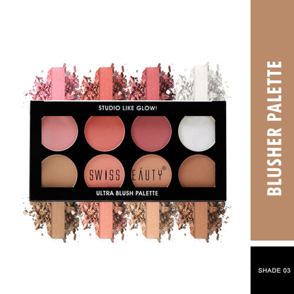 Swiss Beauty Ultra Blush Palette - Shade 03