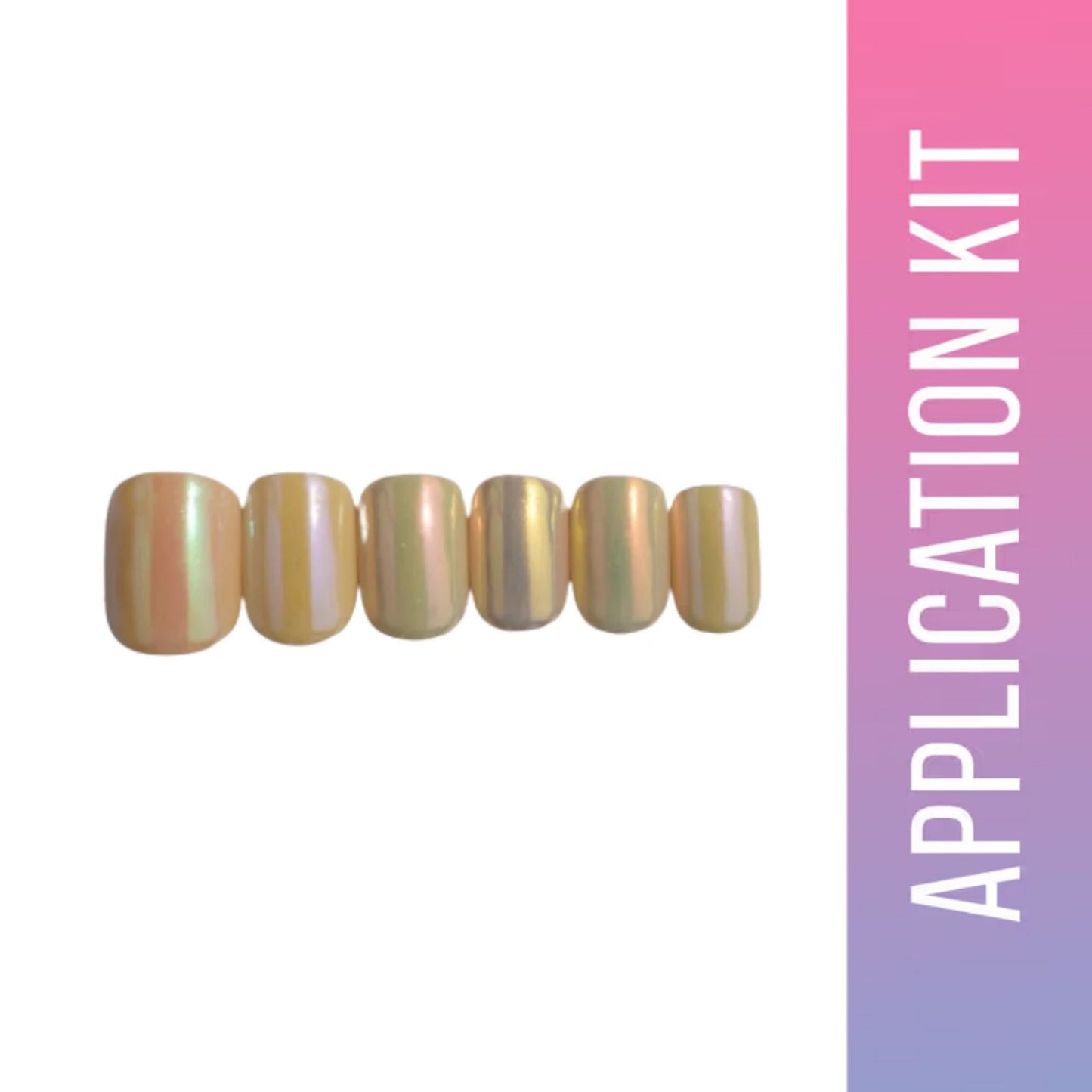 SOEZI Pearl Essence Reusable Press On Nails - Application Kit