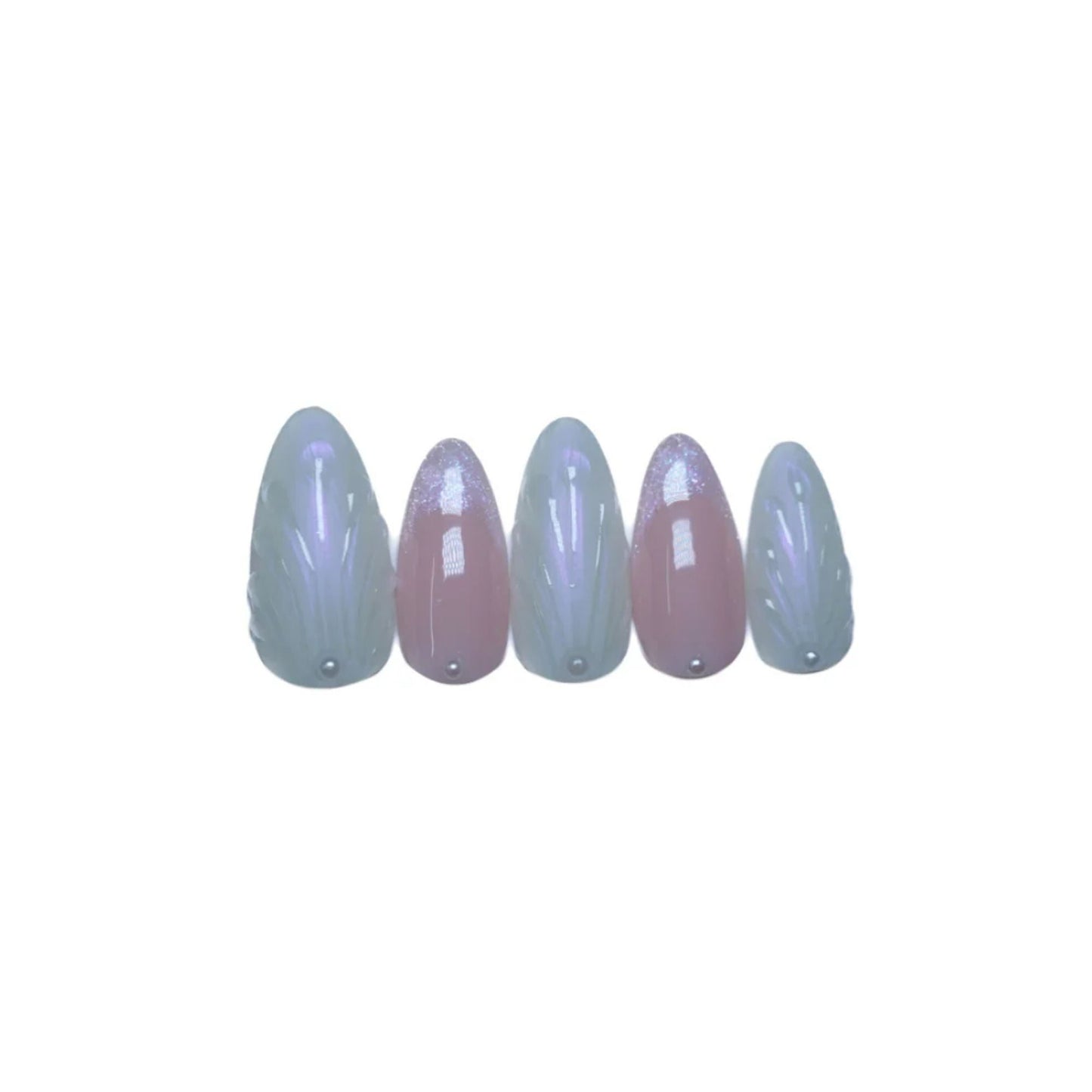 SOEZI Shelly Reusable Press On Nails - Application Kit