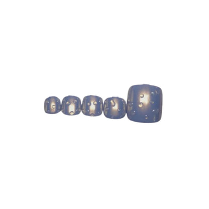 SOEZI Icey Spicy Toezi Reusable Press On Nails - Ready To Wear Kit