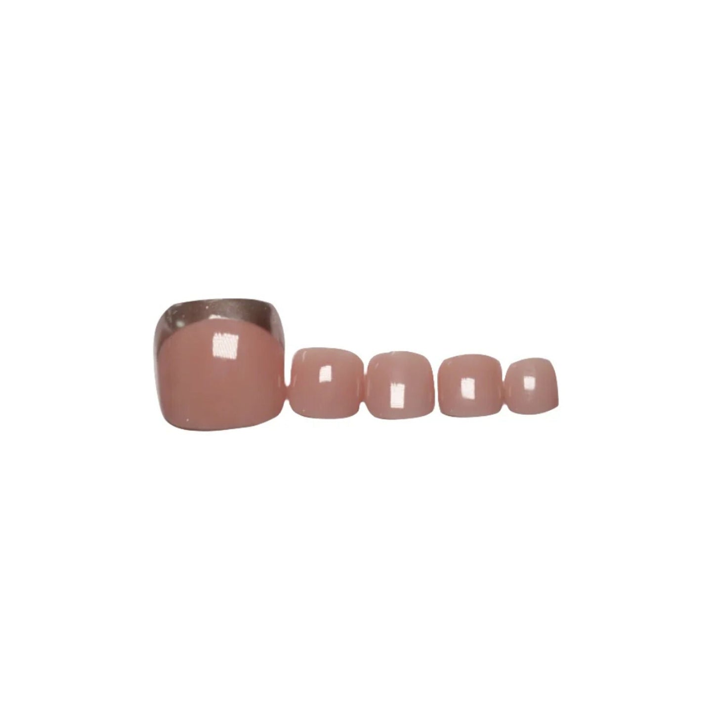 SOEZI Sleek And Chic Toezi Reusable Press On Nails - Ready To Wear Kit