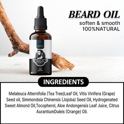 7Days Beard Growth Oil for Men - 30 ml