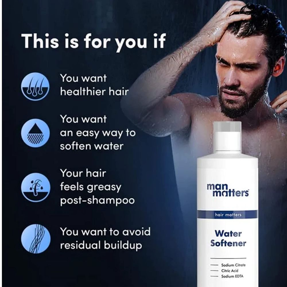 Man Matters Water Softener - 500 ml