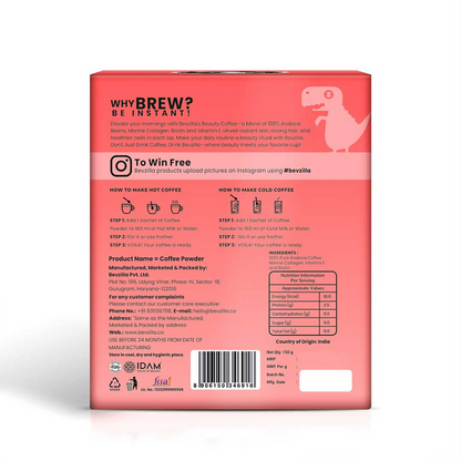 Bevzilla Beauty Coffee