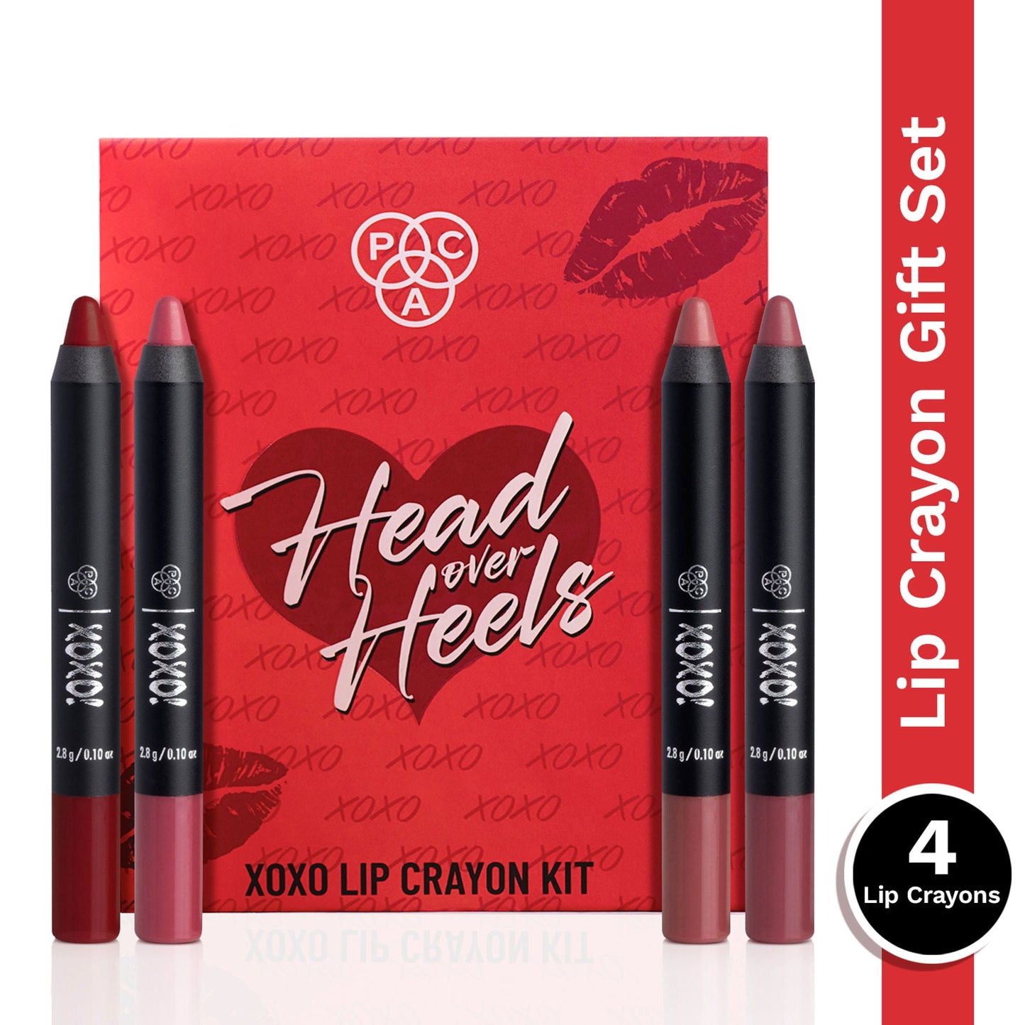 PAC Studio Xoxo Lip Crayon Kit - Head Over Heels