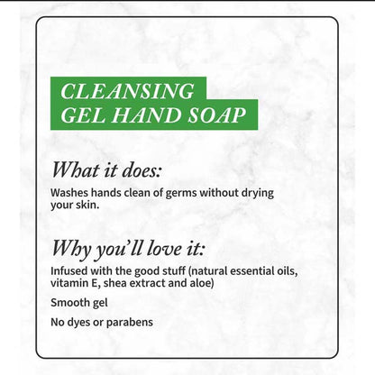 Bath & Body Works Basil Leaf & Apple Cleansing Gel Hand Soap