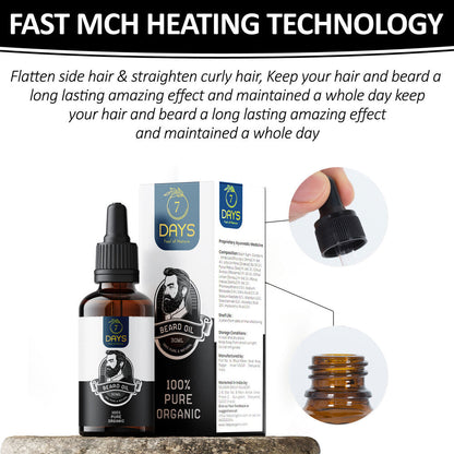 7Days Beard Growth Oil for Men - 30 ml