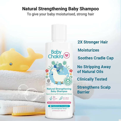 BabyChakra Natural Strengthening Baby Shampoo