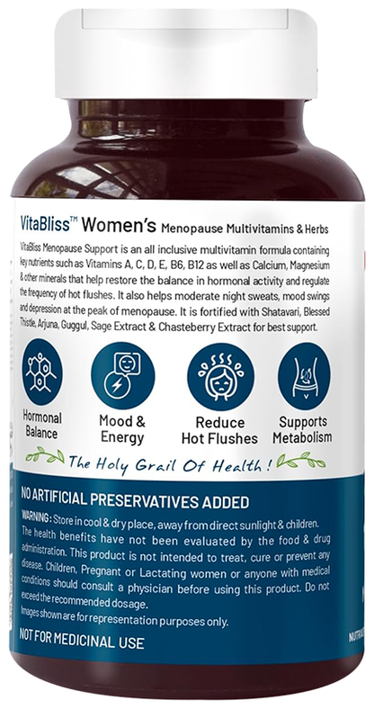 Bliss Welness Menopause Multivitamin Support Veg Tablet