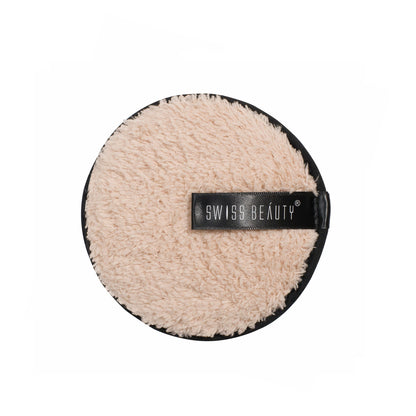 Swiss Beauty Soft & Gentle Cleansing Reusable Makeup Remover Pad - 8904409713191_cream