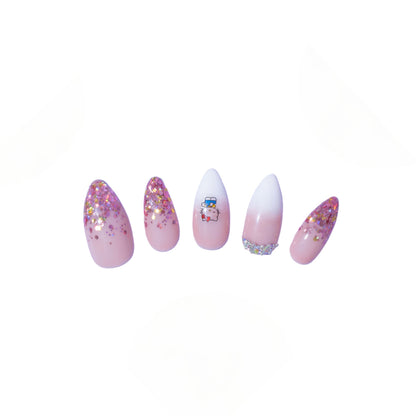 SOEZI Hello Princess Reusable Press On Nail - Ready To Wear Kit
