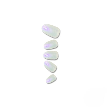 SOEZI Glossy Glow Reusable Press On Nails - Application Kit