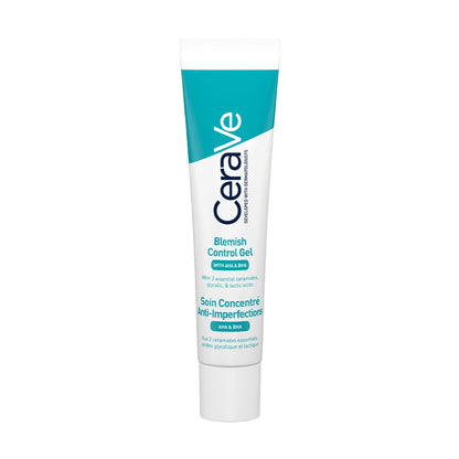 CeraVe Blemish Control Gel with 2% Salicylic Acid, AHA & Niacinamide for Acne Spot Treatment