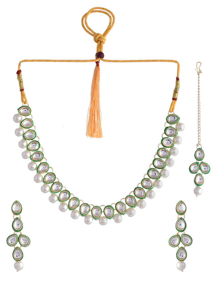 VOJ Women Silver Color stainless steel Jewellery Set
