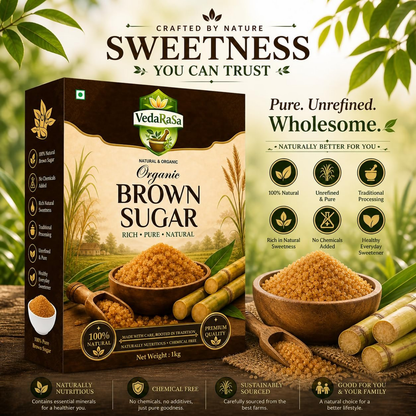 VedaRasa Natural Brown Sugar