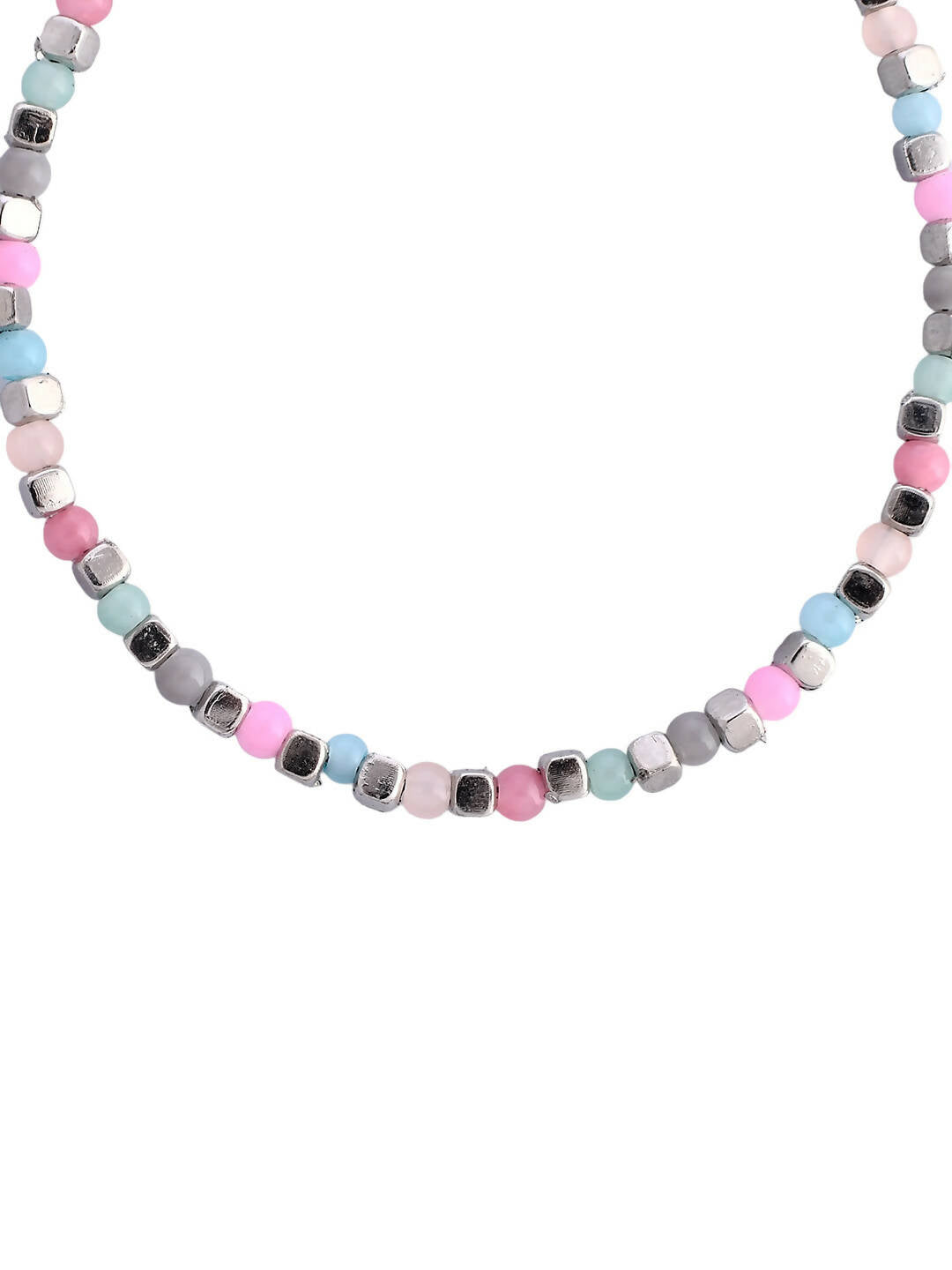 VOJ Women Multi Color stainless steel Anklet