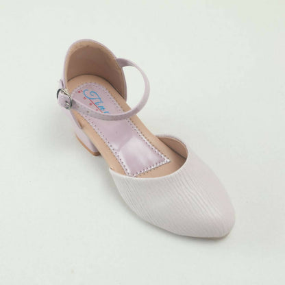 Tiny Bugs Girls Party Wear Ballerinas Heels - Purple