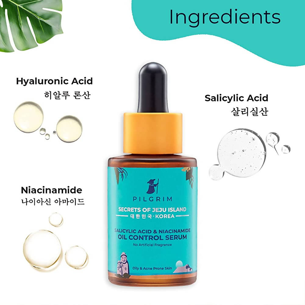 Pilgrim Salicylic Acid & Niacinamide Oil Serum
