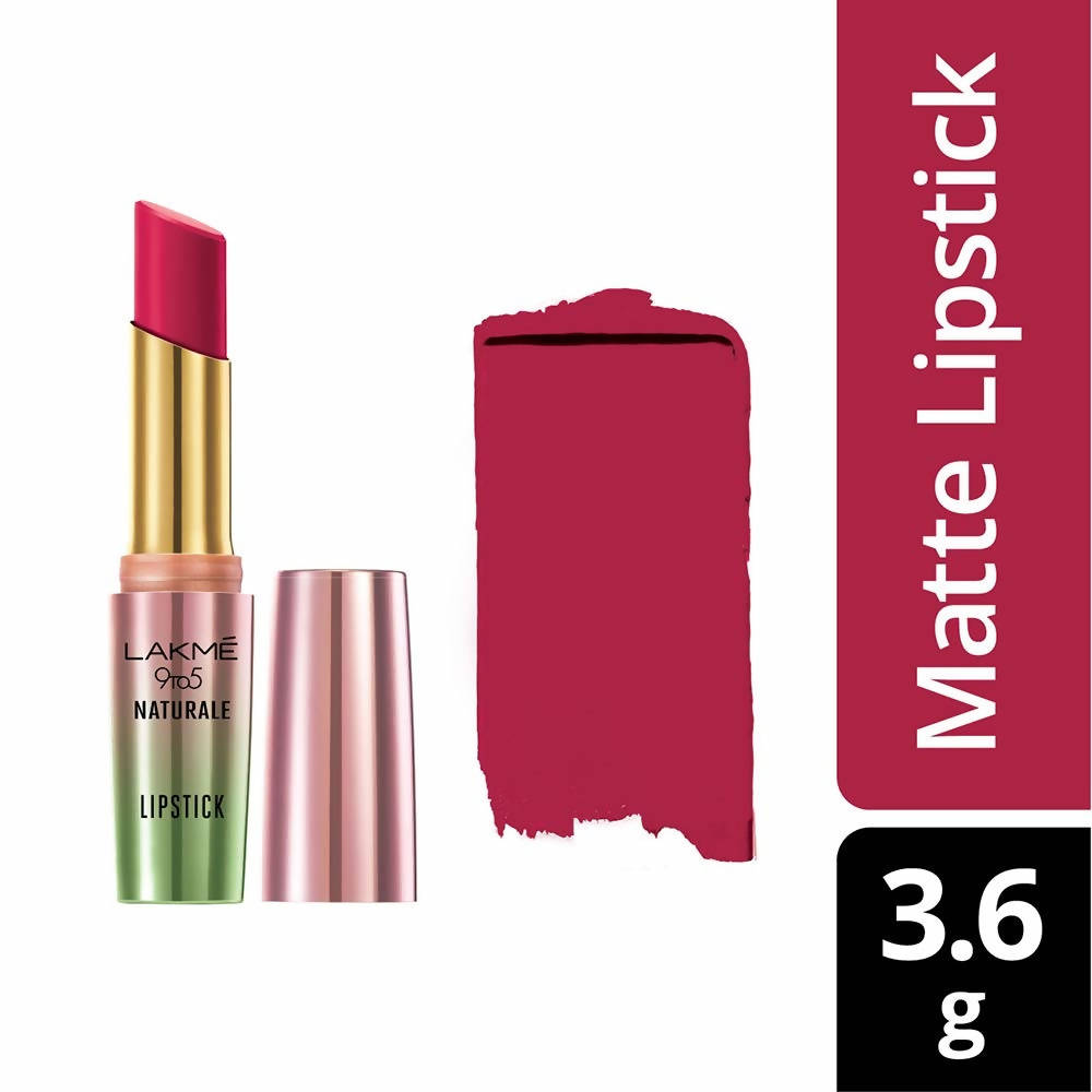 Lakme 9To5 Naturale Matte Lipstick  Blush Pink - 3.6 gms