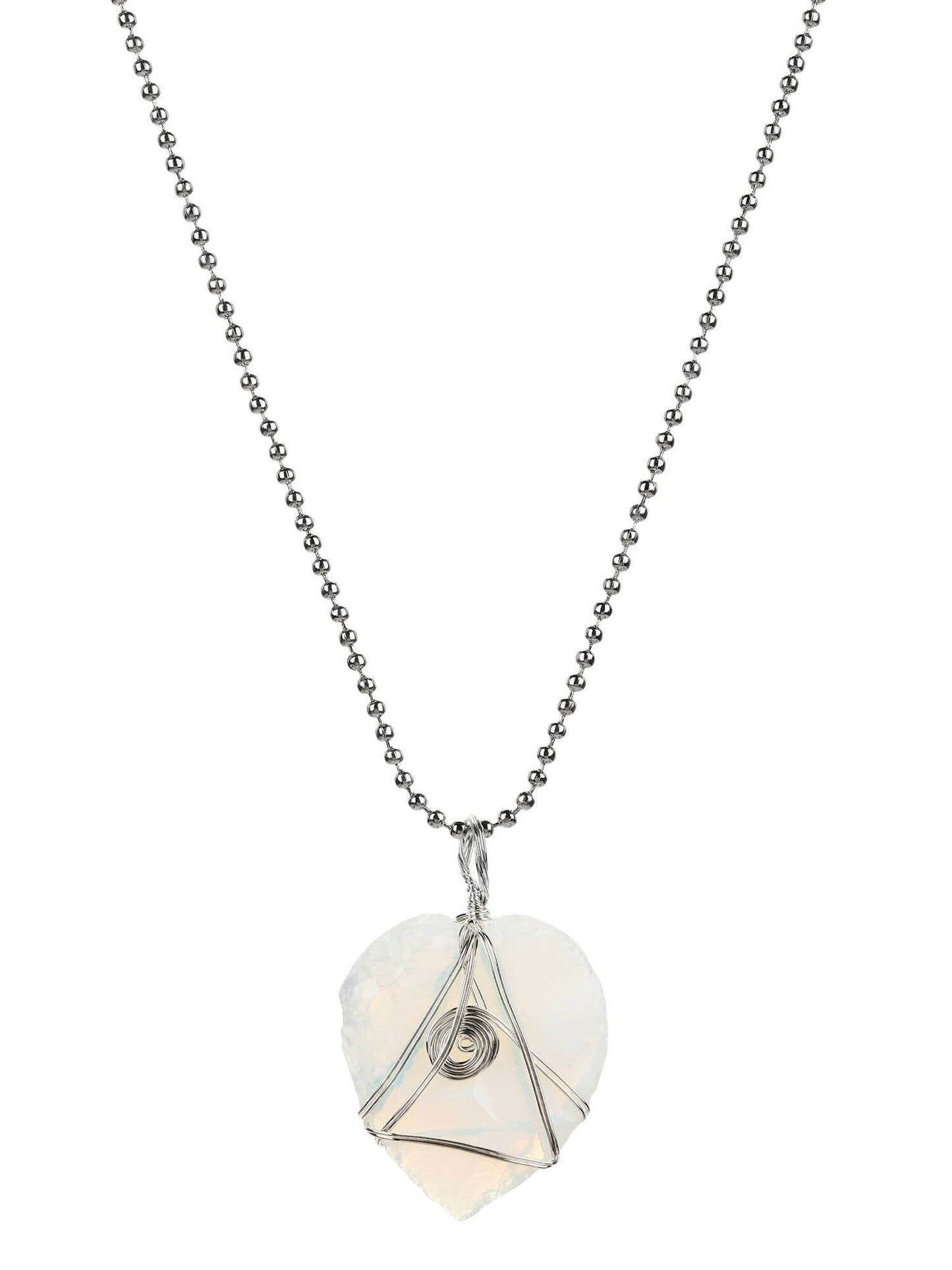 Women's Silver-Toned Blue Silver-Plated Handcrafted Chain - Ruby Raang