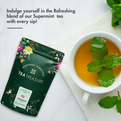 Tea Treasure Loose Leaf Supermint Tea