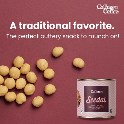 Cothas Seedai - Authentic South Indian Savory Snack