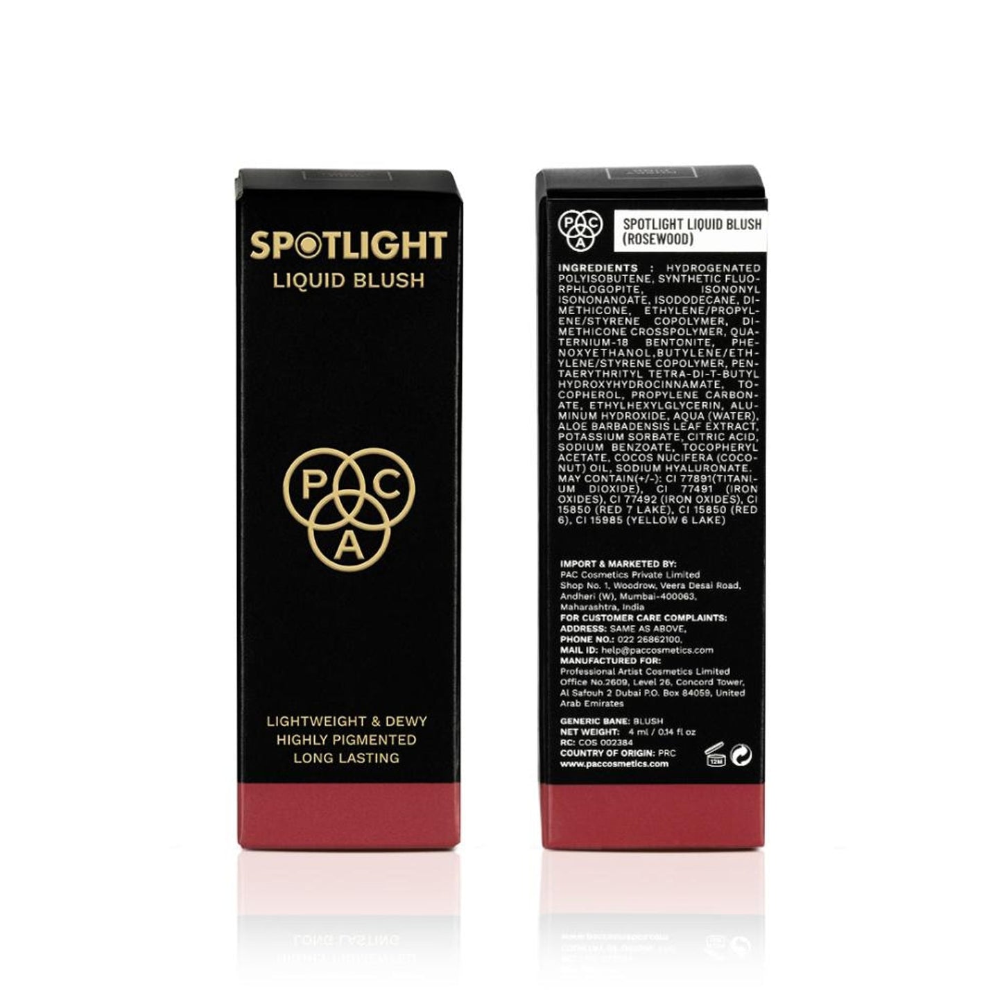 PAC Studio Spotlight Liquid Blush - Rosewood