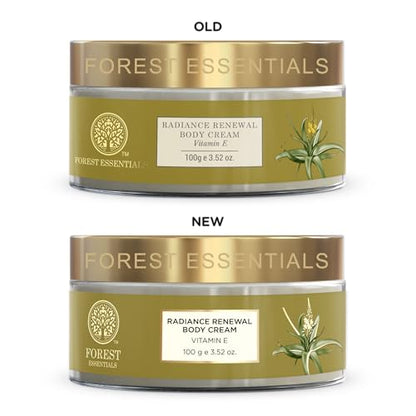 Forest Essentials Radiance Renewal Vitamin E Body Cream 100g
