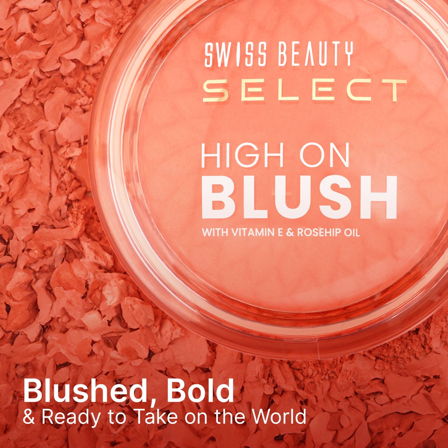Swiss Beauty Select High On Blush - Soft Pink