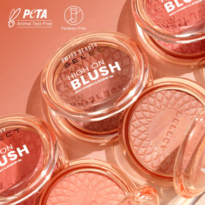 Swiss Beauty Select High On Blush - Soft Pink