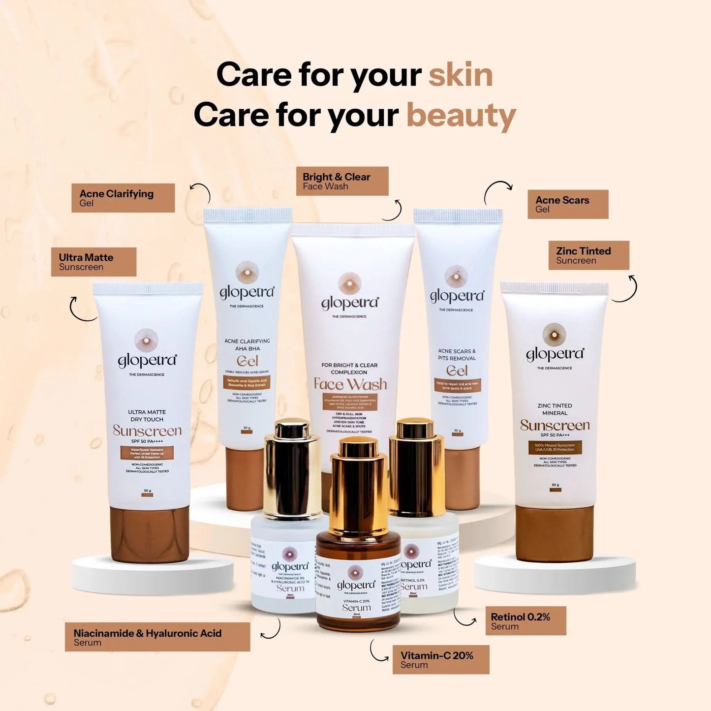 Glopetra Acne Clarifying Aha Bha Gel