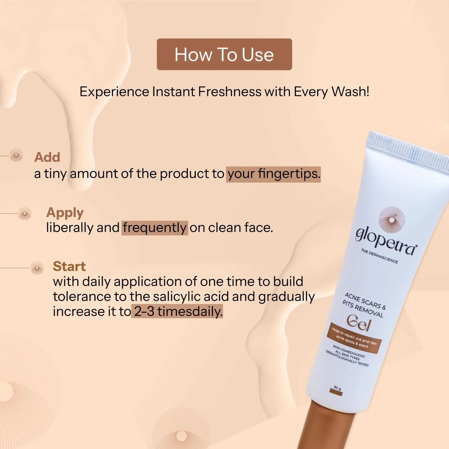 Glopetra Acne Scars & Pits Removal Gel