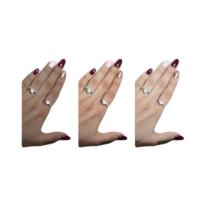 SOEZI Flip'em Off Reusable Press On Nails - Ready To Wear Kit