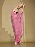 Tikhi Imli Embellished Mukaish Ready to Wear Saree