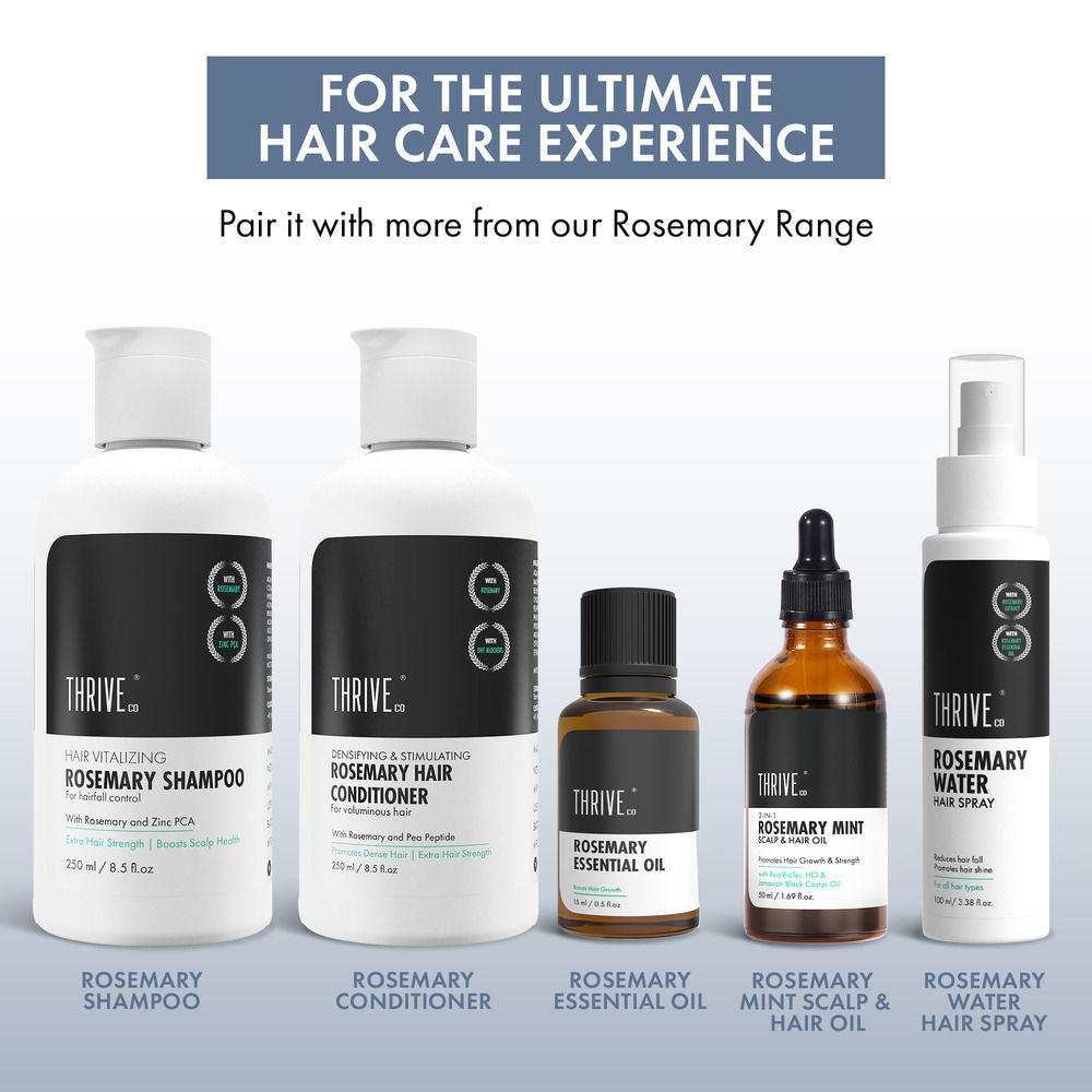 ThriveCo Rosemary Hair Growth Trio Serum, Shampoo & Conditioner