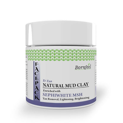 Bornfeel D-Tan Natural Mud Clay Face Pack