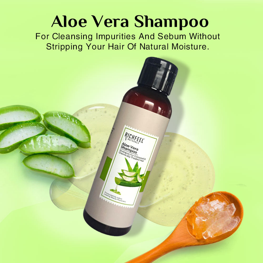 Richfeel Naturals Aloe Vera Shampoo - 100 ml