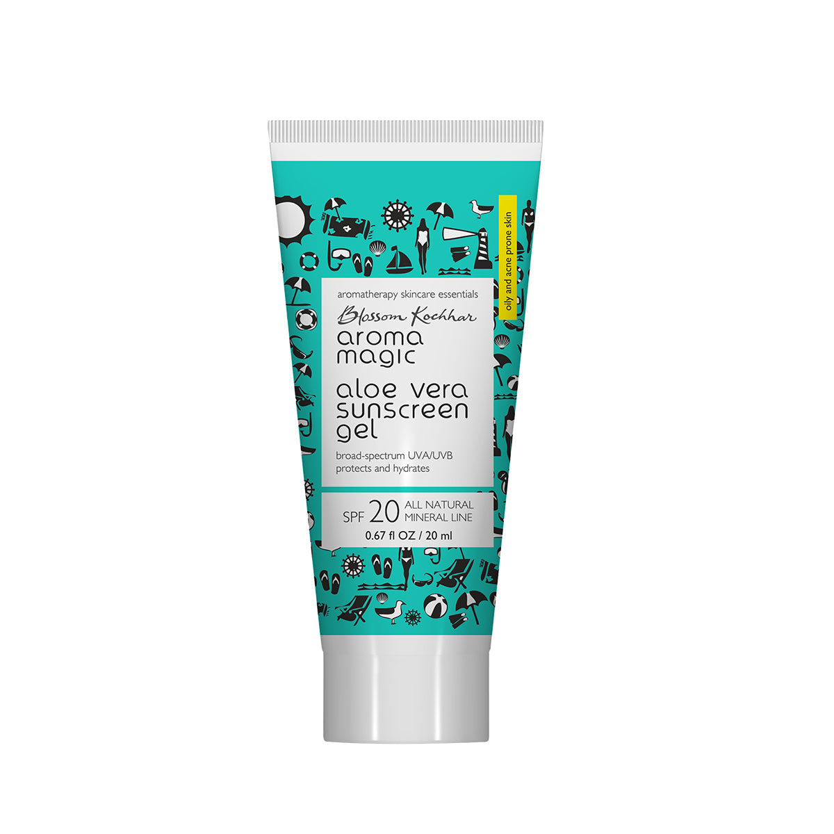 Blossom Kochhar Aroma Magic Aloe Vera Sunscreen Gel Tube - 20 ml