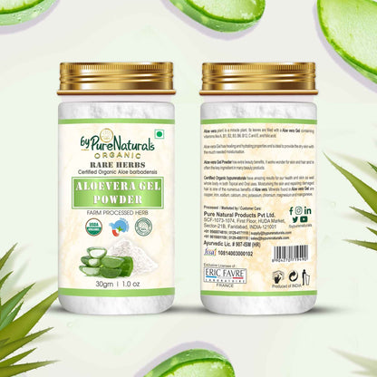 byPureNaturals Organic Aloevera Gel Powder