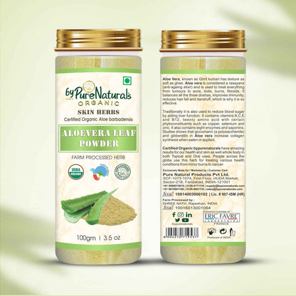 byPureNaturals Organic Aloevera Powder