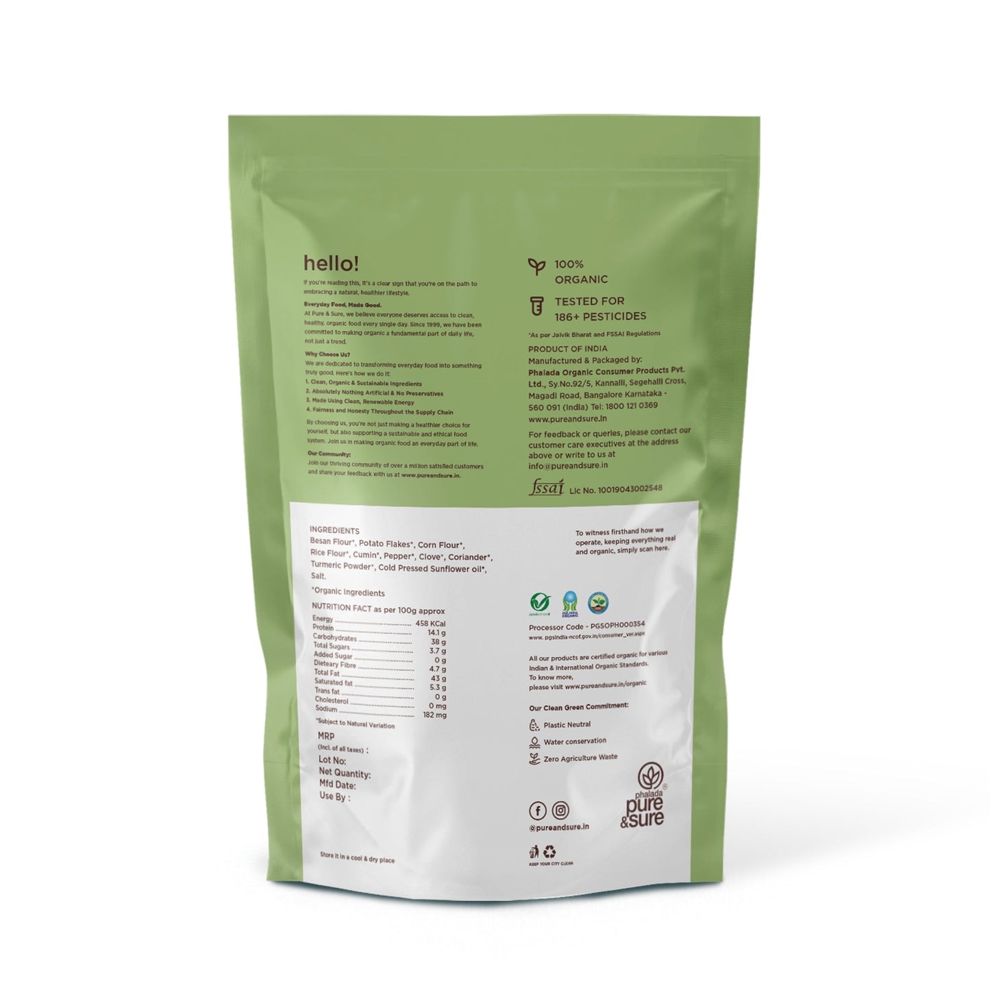 Pure & Sure Organic Aloo Bhujia