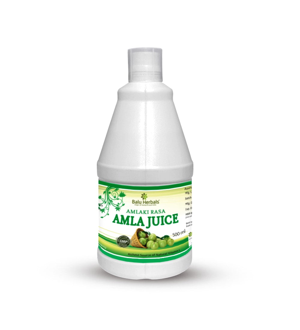 Balu Herbals Amla Juice - 500 ml