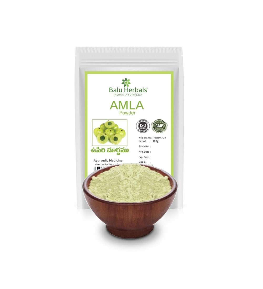 Balu herbals Gooseberry Powder (Amla) - 100 gms