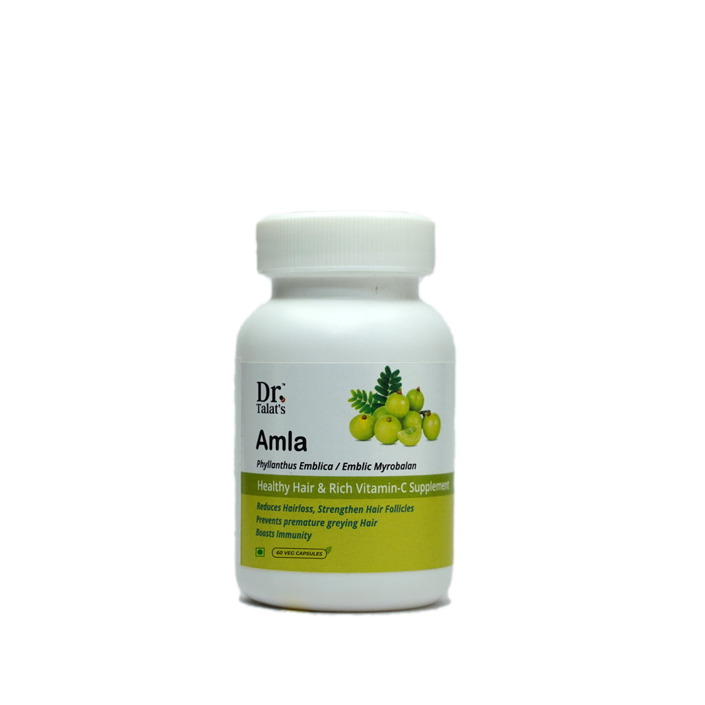 Dr. Talat's Amla - Natural Vitamin-C Supplement - 60 caps