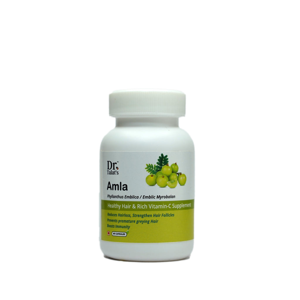 Dr. Talat's Amla - Natural Vitamin-C Supplement - 60 caps