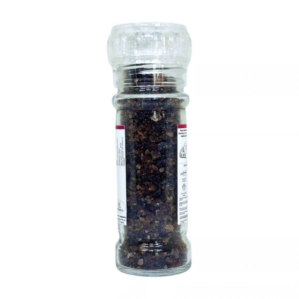 Tassyam Organics Black Salt Granules Grinder Bottle
