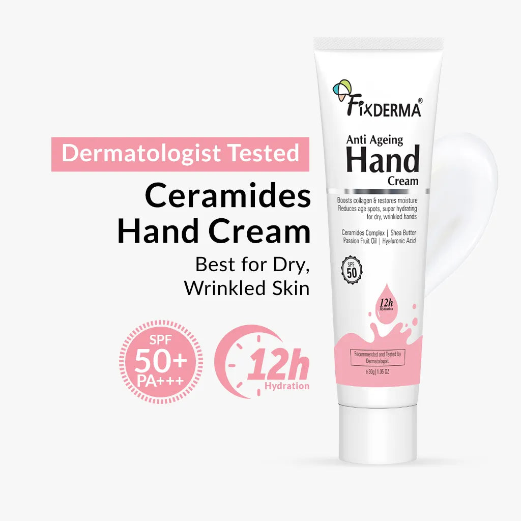 Fixderma Anti Ageing Hand Cream - 30 gms